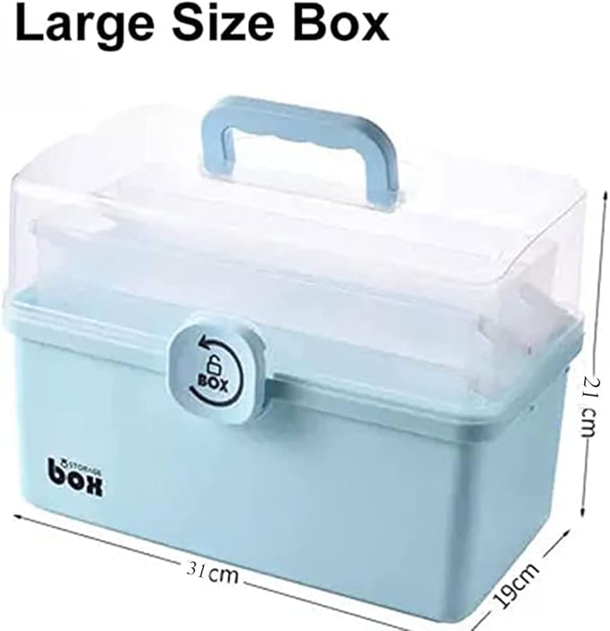 Premify Büyük Plastik Tıbbi Kutu - Görsel 3