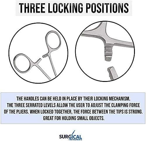 SURGICAL ONLINE 6 adet Hemostat Seti - Görsel 2