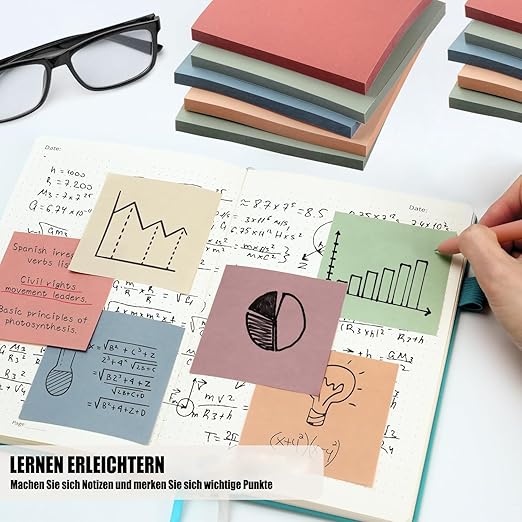 Newplenty 12 adet Yapışkan Notlar - Görsel 2