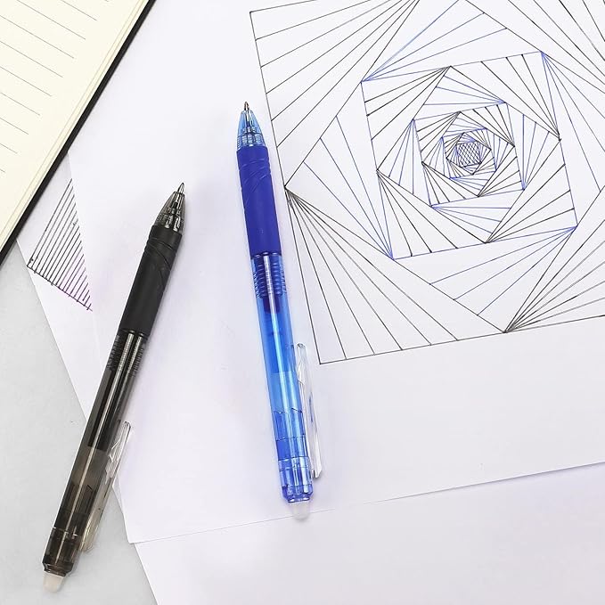 Purfex 6 Parça Silinebilir Jel Kalem Seti - Görsel 2